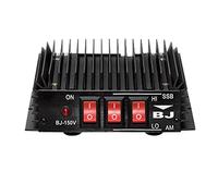 Pesderty Amplificatore di Potenza per Walkie-Talkie VHF -150V 2.5-5W FM / 40-50W FM 136-174MHz per Amplificare Il Segnale CB Radio Mini, Colore Nero (145-155MHz)