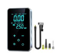 Pesderty Compressore d'Aria Portatile Wireless Digital Touch 150PSI Adatto per Il Gonfiaggio di Bici, Auto e