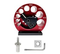 Pesderty Kit di Fissaggio per la Realizzazione di Perni A 8 Fori. Strumento di Fresatura e Foratura Elettrica per la Lavorazione del Legno. Misura Dei Perni da 8mm A 20mm.