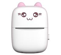 Pesderty Piccola Stampante Fotografica Termica Wireless Portatile Pocket Student Mini Wrong Label Printer Rosa