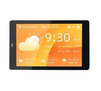 Pesderty Scheda di Sviluppo ESP32-S3 da 3,5 Pollici - WT32-SC01 Plus con Schermo LCD Multi-Touch Capacitivo 320X480 Bluetooth Integrato Plastica Nera+Metallo 1 PC