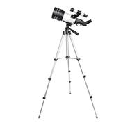 Pesderty Telescopio Astronomico 150X per Bambini Telescopi Rifrattori da 70 mm per Principianti di Astronomia con Supporto per Telefono Bluetooth Resistente e Facile da Installare
