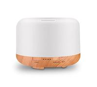 Pesderty Umidificatore Portatile 1000ML Ultrasonic Cool Mist LED Diffusore di Olio Umidificatore per Aromaterapia Spina Europea
