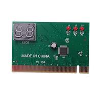 Pesfehhy 2 - Scheda di Test di Difetto Scheda Madre Pci Bit Carta di Detection Del Computer Desktop Display Diagnostica Tester della Scheda Madre Pci