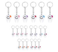 Pesfehhy 20 pezzi appeso a forma di dente regalo dentale carino