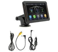 Pesfehhy Schermo Tattile per Auto da 7 Pollici Wireless CarPlay Android Auto Radio Portatile per Auto Bluetooth MP5 Ricevitore FM Host B5301