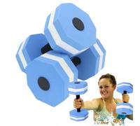 Pesi acquatici per esercizio in piscina 2 pezzi antiscivolo | Bar Per adolescenti adulti perdita di peso workout allenamento