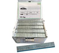 Pesi adesivi equilibratura cerchi in lega contrappesi auto barrette 12x5gr PZ100