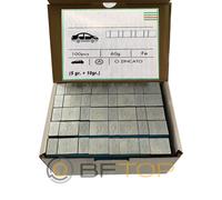 Pesi adesivi equilibratura cerchi in lega contrappesi auto barrette 5-10gr PZ100