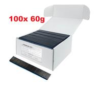 Pesi adesivi equilibratura nero piombo per cerchi lega auto moto 100 pezzi neri