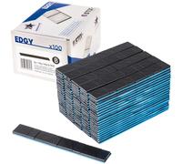 Stix 100 pesi adesivi per cerchioni in alluminio, 5 + 10 g, nero, pesi di bilanciamento 6 kg