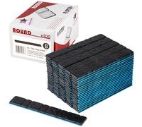 Pesi adesivi per cerchi in lega 60 g 5 + 10 g nero pesi di bilanciamento 100 ...