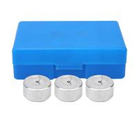 Pesi da 50g con Ganci e Anelli per Esperimenti Scolastici - Set 10 Pezzi Facili da Usare, Resistenti e Portatili - Ideali per Laboratori di Fisica e Scienze