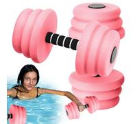 Pesi da piscina per ginnastica acquatica, 2 manubri da allenamento per piscina e piscina, bilancieri ad alta densità, per allenamento e fitness, nuoto, spa, casa, sport, palestra