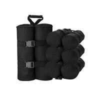 Pesi for tenda, sacchi di sabbia, sacchi di peso for tenda di grandi dimensioni, sacchi di sabbia for tenda da sole, forniture for ombrelloni da esterno istantanei(4pcs Large)