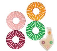 Pesi in tessuto per cucire, peso del modello da cucire, 4 pesi di carta, arte squisita, tessuto artigianale, peso della carta per scrivere accessori in tessuto