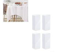 Pesi magnetici resistenti per bandiera, 8 pezzi, con involucro in silicone, per una stabilità antivento e una sicura esposizione all'aperto in qualsiasi condizione atmosferica (un paio di bianchi)