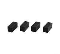 Pesi magnetici resistenti per bandiere e tende da esterno, magneti avvolti in silicone impediscono alle bandiere di muoversi o aggrovigliarsi nel vento (un paio di neri)
