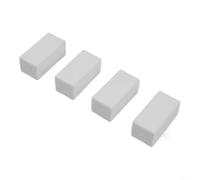 Pesi magnetici resistenti per bandiere e tende da esterno, magneti avvolti in silicone impediscono alle bandiere di muoversi o aggrovigliarsi nel vento (un paio di bianchi)