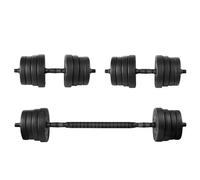 Pesi manubri fitness componibili 2 x 15 kg