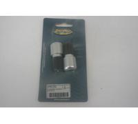 Pesi manubrio argento universali 17mm LIGHTECH Handlebar weights