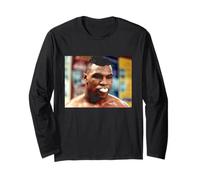 Pesi massimi Campione Boxer Mike Tyson Frank Bruno Lotta Maglia a Manica