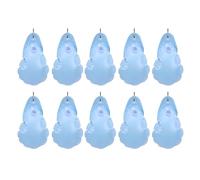 Pesi per copertura per piscina da 10 pezzi Sacchetti per acqua in PVC Antigelo Copertura per piscina invernale Borsa per appendere per piscine fuori terra (Cielo blu)