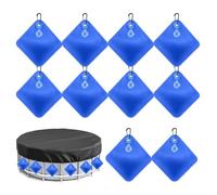 Pesi per coperture per piscina, resistenti impermeabili, spessi, contrappesi d'acqua per copertura della piscina - per appassionati di sport proprietari cortile villa parco hotel casa spiaggia