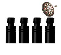 Pesi per freccette in ottone e accessori per regolazione e ponderazione | Set di 4 regolatori di freccette neri 2BA in ottone per il set di accordatura delle freccette