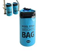 Pesi per gradini della piscina, 40 kg, sacco di sabbia resistente alle | Materiale in PVC resistente con design antistrappo per un uso duraturo in acqua della piscina e in condizioni atmosferiche