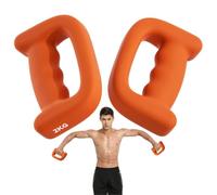 Pesi per le mani da uomo, accessori per l'allenamento della forza | Set di manubri corti con impugnatura a D, 2 pezzi, accessori per esercizi, attrezzature sportive, casa, palestra