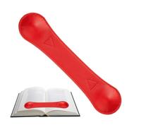 Pesi per libri in pelle PU, porta pagine per lettura, segnalibro ponderato, aprilibri, regalo per gli amanti dei libri