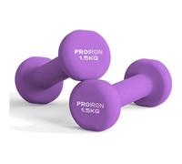 Pesi per Palestra, Manubri, Set di 2, 1-10kg, Ghisa, Neoprene, Fitness
