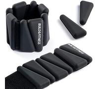 Pesi per polsi e caviglie, fasce regolabili per allenamenti da donna e uomo, set di 2, 0,5kg ciascuno, perfette per jogging, pilates, aerobica, allenamento della forza