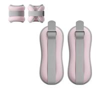 Pesi per Polsi e Caviglie. Set di 2 Polsiere o Cavigliere, 0,3 kg/0,5 kg/0,75 kg/1 kg/1,5 kg. Cavigliere e Polsiere con Pesi e Cinturino Regolabile per Allenamento a Casa, Fitness e Riabilitazione.