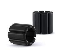 Pesi per polso, cavigliere, set di 2 pesi regolabili per gambe per donne e uomini, braccialetti da polso in silicone da 0,5 kg a 2 kg, braccialetto con cuscinetto per jogging, yoga, pilates, aerobica,