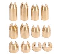 Pesi per Ruote a Raggi per Moto, KIMISS Equilibrio per Raggi Ruota in Ottone Resistente All'usura Pesi per Bilanciamento a Raggi Ruota Kit di Ricarica per Super Moto Dual Sport (12 pezzi)