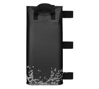 Pesi per tende a baldacchino - Sacco d'acqua portatile, pesi per gambe multifunzionali | Pesi per tende ad acqua, borse multiuso, pesi per gazebo, per schermi di protezione esterni, (nero, blu)