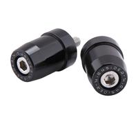 Pesi terminali manubrio Highsider M8 1 pollice alluminio nero 2x per Kawasaki