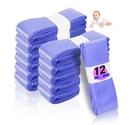 PESLNG 12 Cartucce di Ricarica per Contenitore per Pannolini, Cartuccia di Ricarica Litter Locker Compatibile con Angelcare, Tommee Tippee, Contenitore per Pannolini Ottagonale, LitterLocker