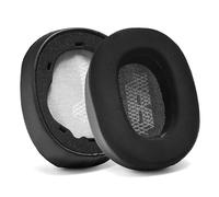 PESLNG Cuscini di ricambio in ecopelle professionale per JBL E65 E65BTNC/Duet NC/LIVE650 BTNC/LIVE660 BTNC, Utilizza schiuma memory di alta qualità (Gel rinfrescante-Nero)