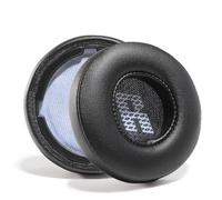 PESLNG Cuscini di ricambio in ecopelle professionale per JBL LIVE 400BT / LIVE 460NC, Utilizza schiuma memory di alta qualità per maggiore comfort e durata. (Pelle proteica-Nero)
