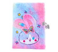 PESLNG Diario Segreto Bambina - Diario con Lucchetto, Ideale per la Scuola e Come Regalo per il Ritorno a Scuola e Occasioni Speciali (coniglietto di prua, Multi)