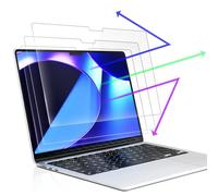 Peslv Confezione da 3 pellicole protettive anti luce blu per MacBook Pro da 14 pollici (2021-2024, M1, M2, M3, M4), filtro antiriflesso per computer portatili Mac da 14 pollici, protezione UV,