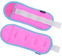 Peso Akle, Pesi da Polso (Coppia), Peso Akle Specifico per Bambini, Peso Gambe 0,5 kg-1 kg Coppia, per Gimastici per Bambini, Pink, single0.5kg