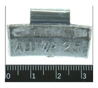 Peso di bilanciamento misurato 25g 4MAX