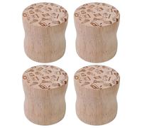 Peso di Cucito - Peso in Legno Rotondo per Tessuto, Accessori da Cucire | Tagliare Il Peso per Boss, Appunti di Cucito, Modello di Peso per Il Lavoro di Cucito e Mestieri