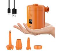 Peso leggero Elettrico Pompe di Aria Set Display Digitale Gonfiatore Elettrico Pompe di Aria Per Campeggio E Emergenze Utilizzare Compatti Con Indicatori di Batteria