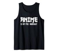 Peso Lift Gym Lover Regalo Combattimento Anime è il mio Pre Allenamento Canotta