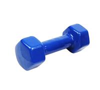Peso palestra 4kg manubrio antiscivolo esagonale gommato allenamento fitness